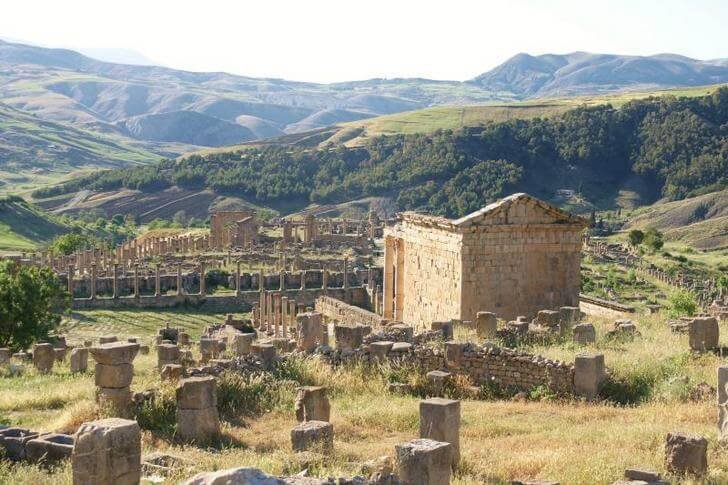 Oude Romeinse stad Dzhemila