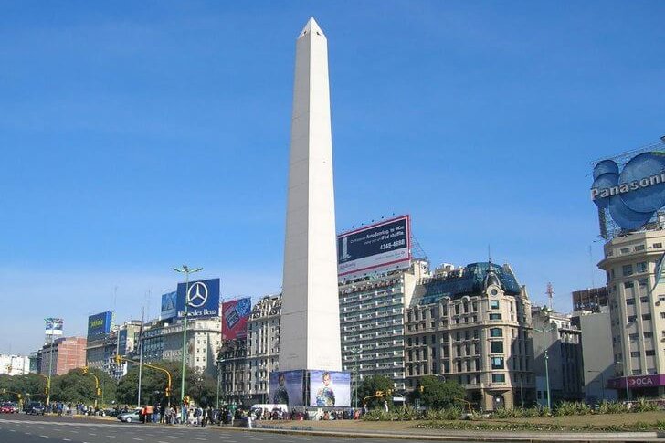 Obelisk w Buenos Aires