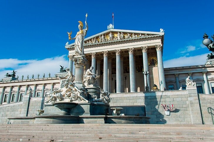 Budynek austriackiego parlamentu