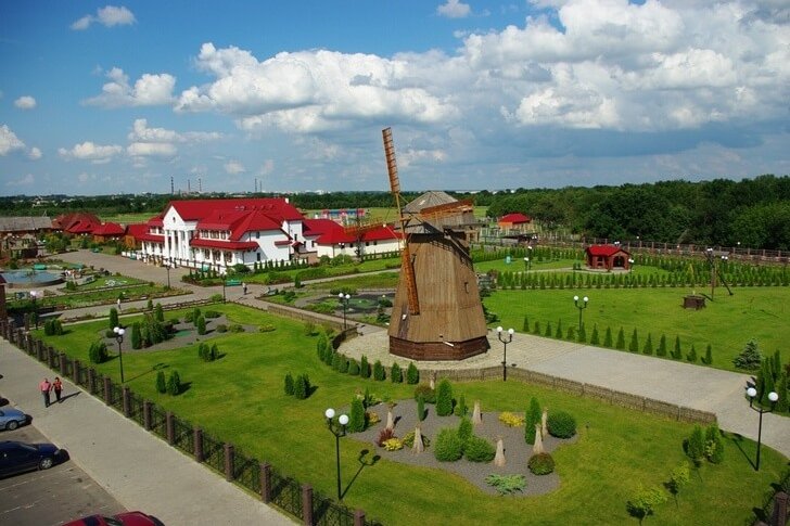 Villaggio bielorusso del XIX secolo