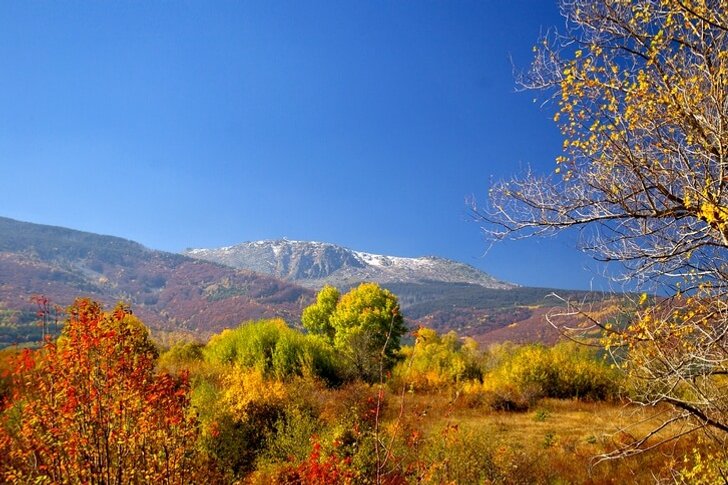 Vitosha mountain range