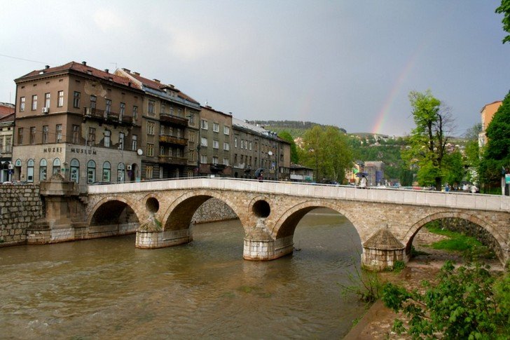Lateinische Brücke in Sarajevo