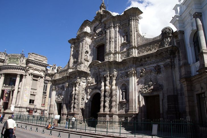 Iglesia de la Compañía en Quito