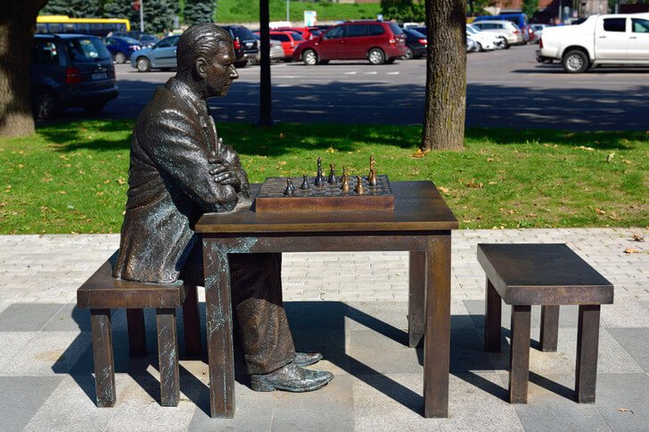 Monument voor Paul Keres