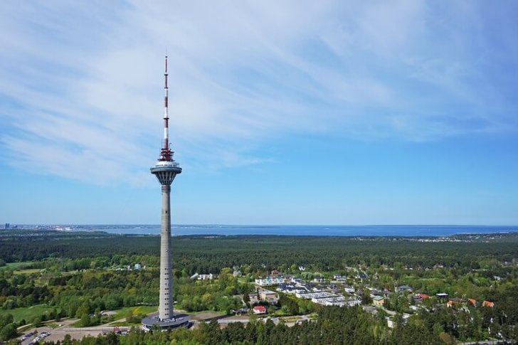 Wieża telewizyjna w Tallinie