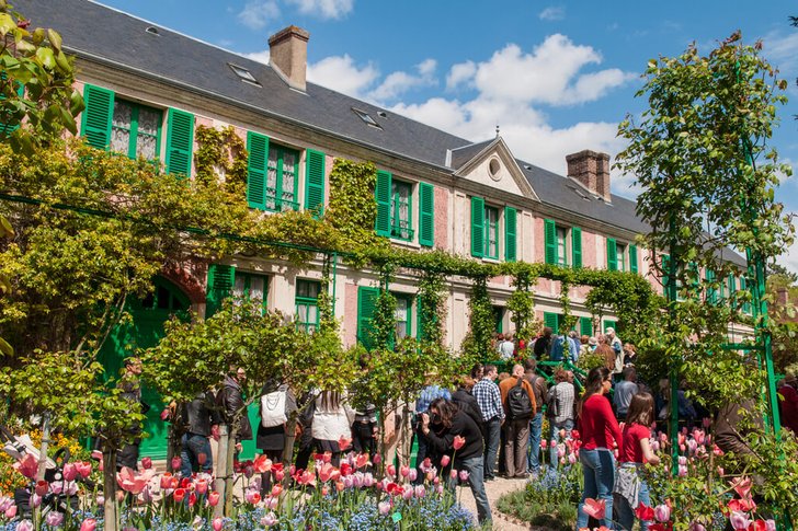 Le jardin de Claude Monet à Giverny