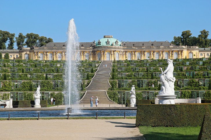 Slot en park Sanssouci (Potsdam)