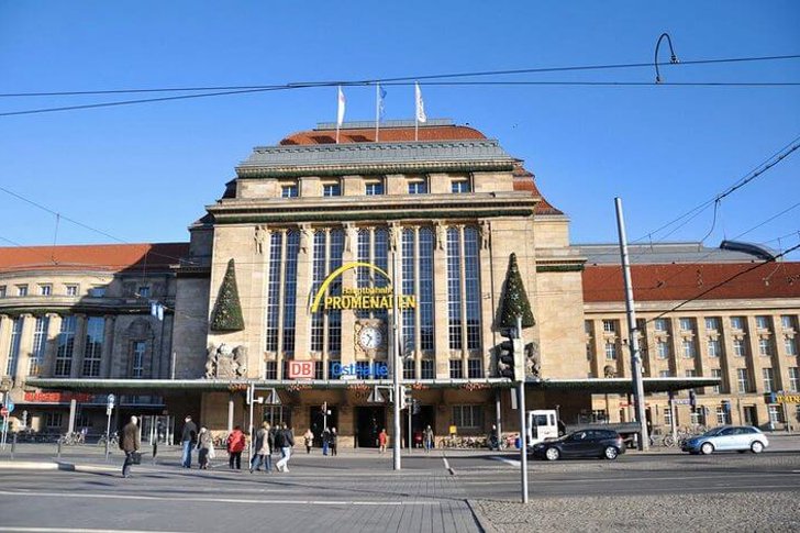 Главный вокзал Лейпцига