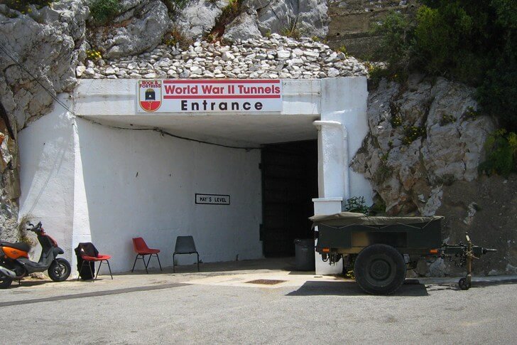 Tunnels uit de Tweede Wereldoorlog
