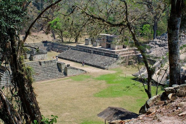 The ancient city of Copan