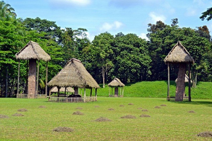 Archaeological park and ruins of Quirigua