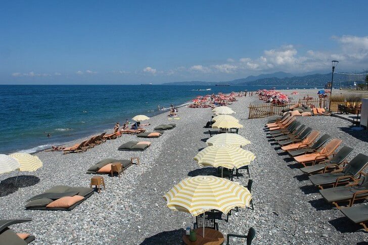 Le spiagge di Batumi