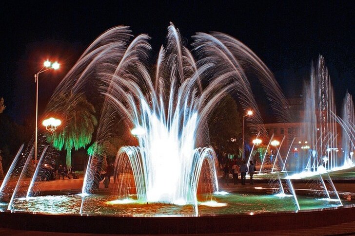 Batumi fountains