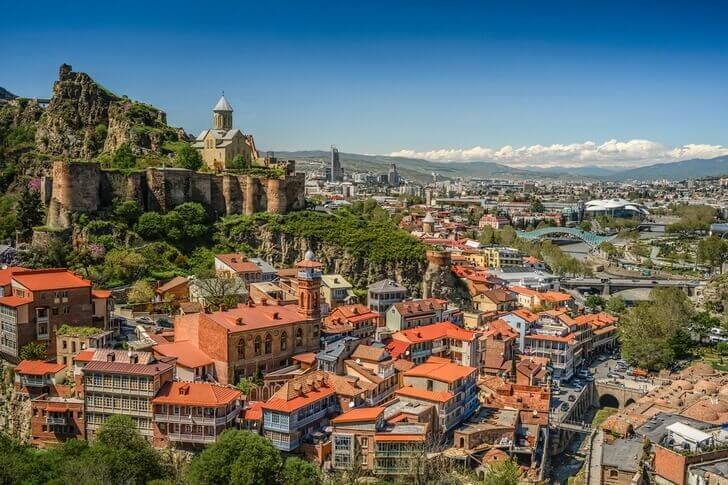 Cidade velha de Tbilisi