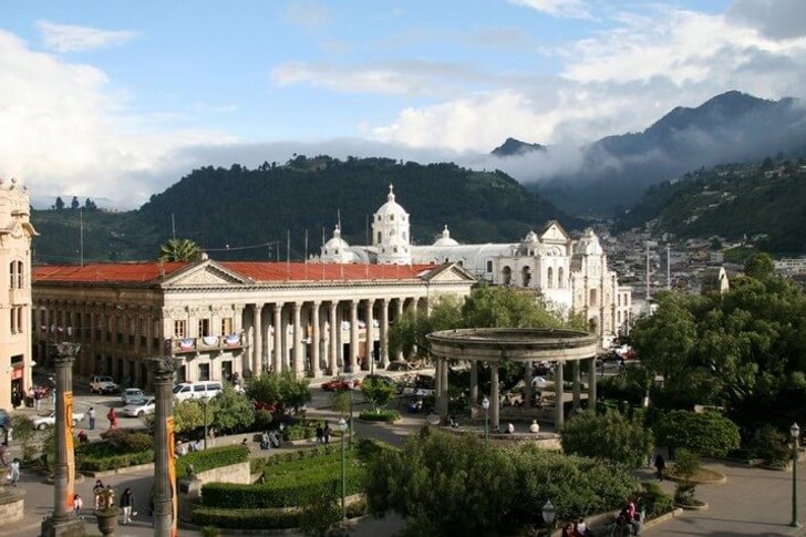 Parco centrale di Quetzaltenango