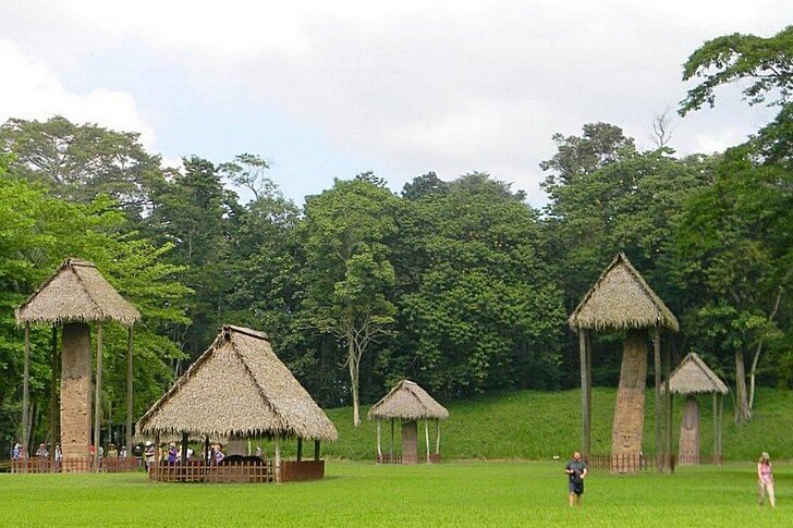 Archaeological park and ruins of Quirigua