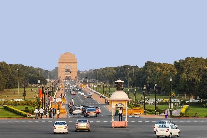 Poort van India en Rajpath
