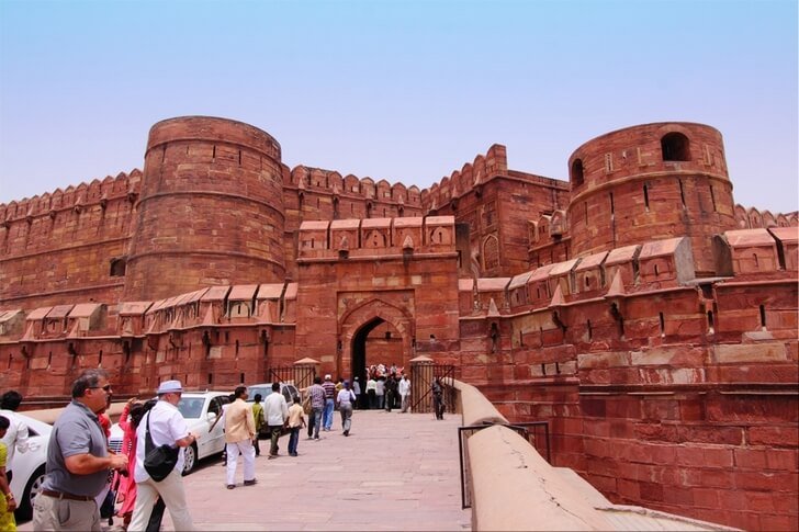 Rode fort in Agra