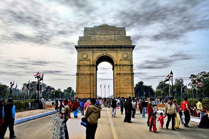 Porte de l'Inde à New Delhi