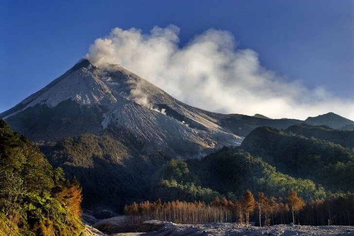 Volcano Merapi