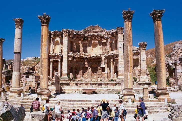 De oude stad Jerash