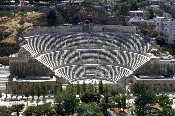Romeins amfitheater in Amman