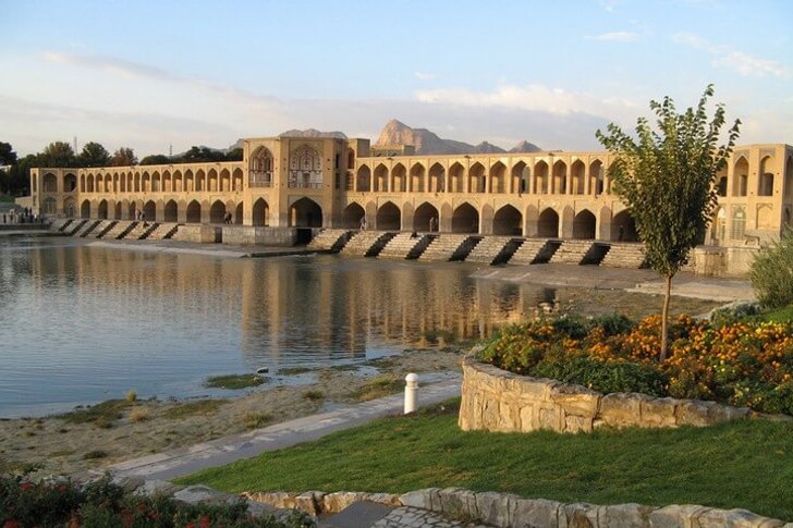 Pont Khaju à Ispahan