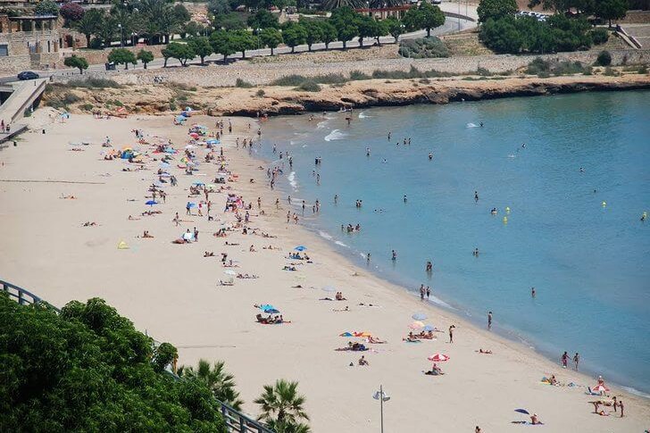 The beaches of Tarragona