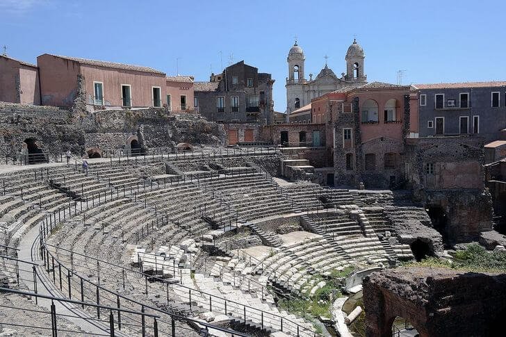 Roman theater and odeon