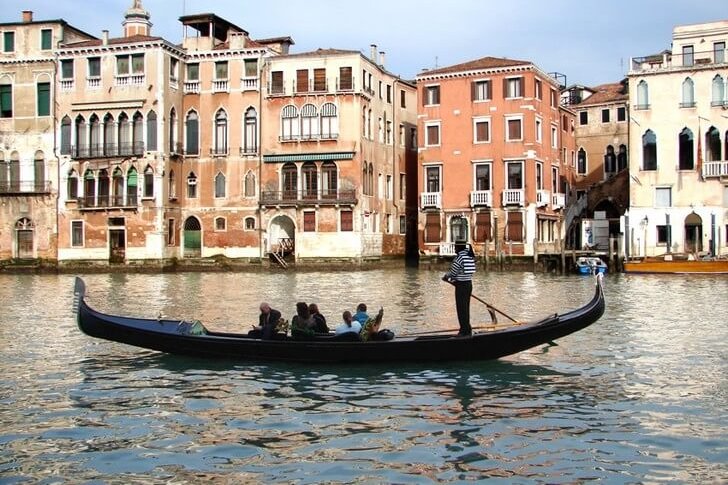 Gôndola - o símbolo de Veneza