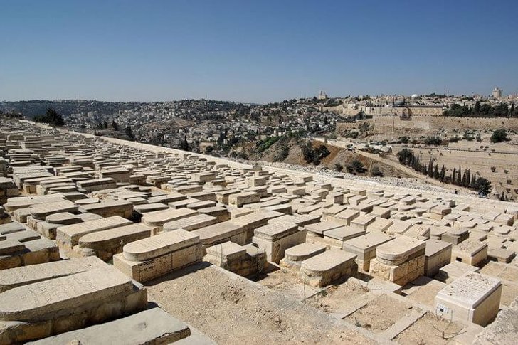 Jewish cemetery on the Mount of Olives
