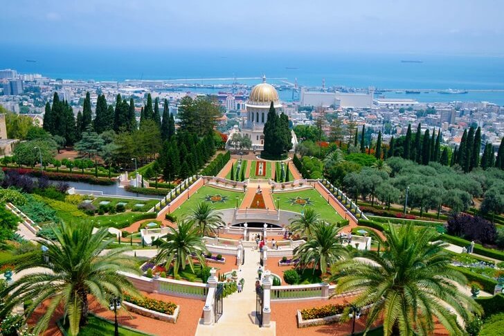 Bahai-tuinen in Haifa