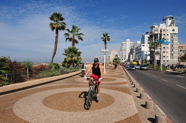 Damm von Tel Aviv