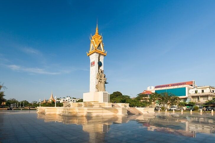 Vriendschapsmonument Cambodja-Vietnam