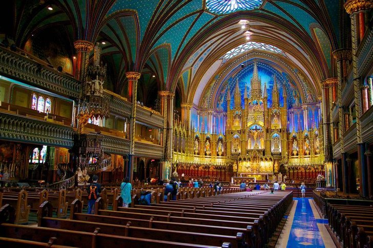 Basilika Notre Dame de Montreal