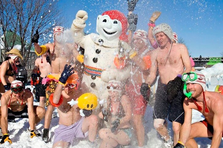 Winterkarneval in Quebec