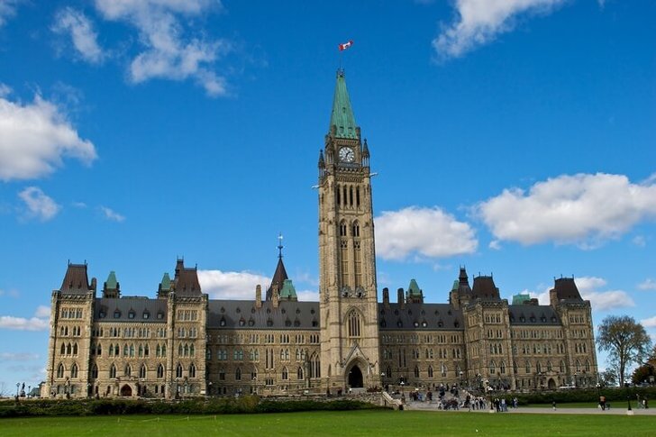 Prédio do Parlamento do Canadá