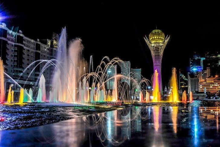 Fontana Cantante di Astana