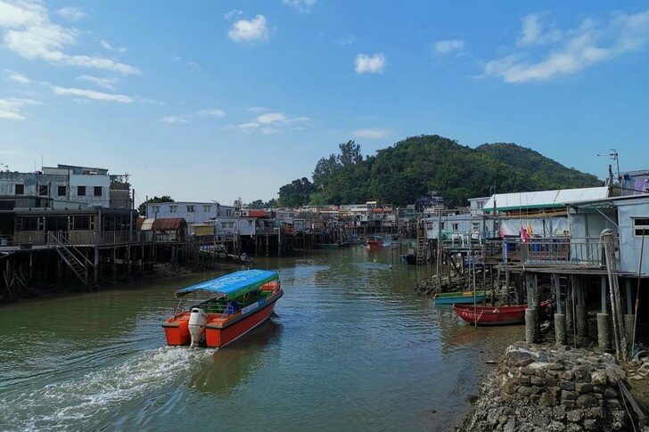 Il villaggio di pescatori di Tai O