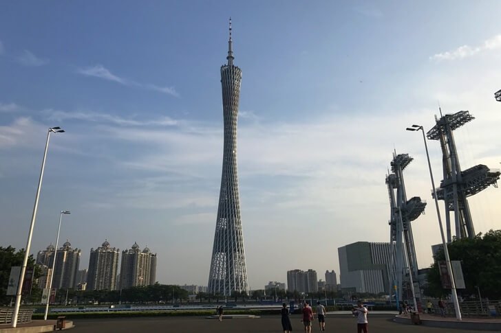 Wieża telewizyjna w Kantonie