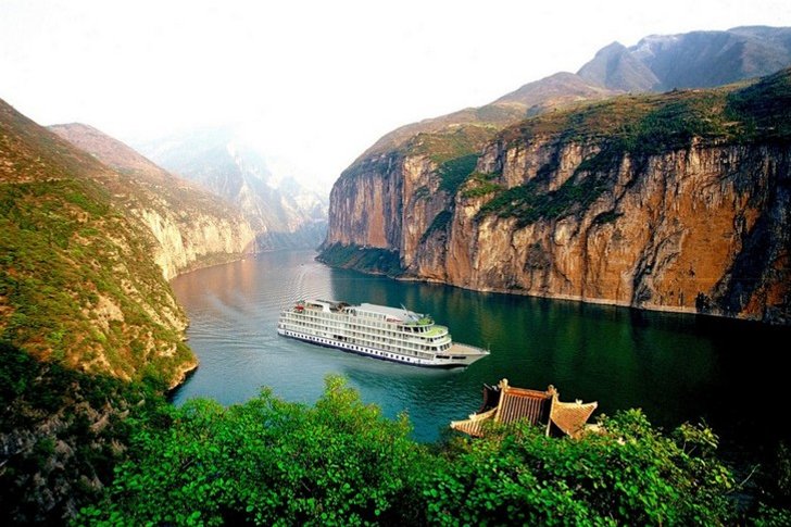 Cruises op de Yangtze-rivier
