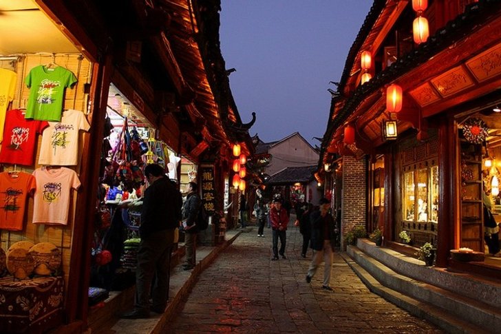 Lijiang oude stad