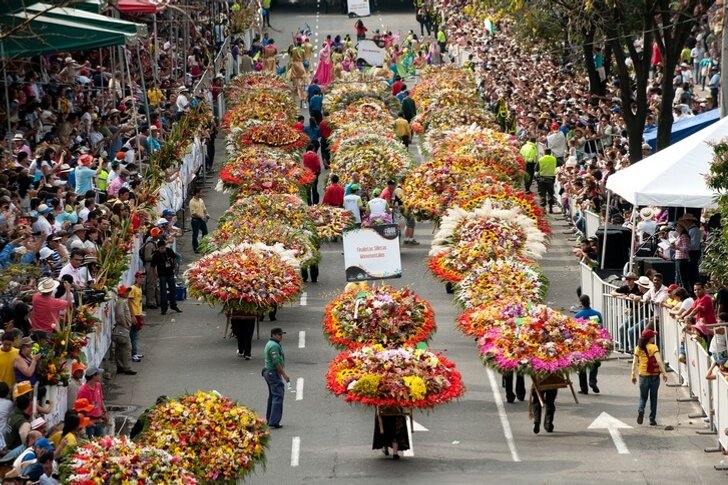Targi Kwiatowe w Medellin (Feria de las Flores)