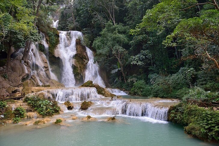 Wodospad Tat Kuang Si