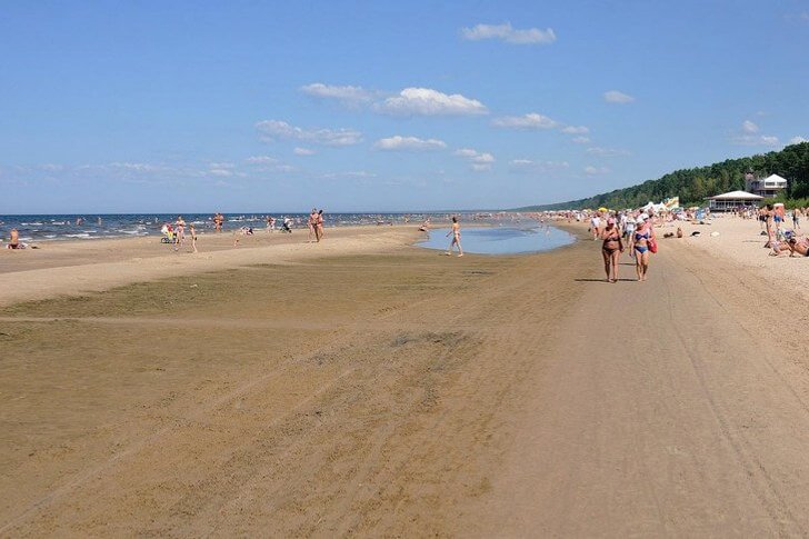Jurmala-stranden