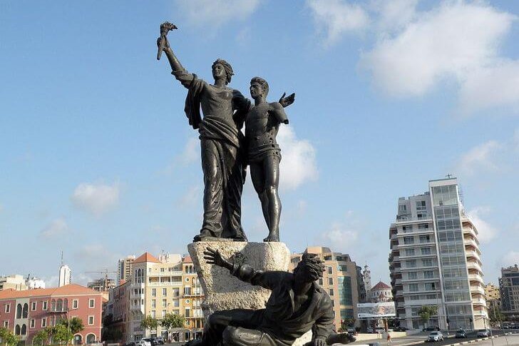 Martyrs' Square in Beirut
