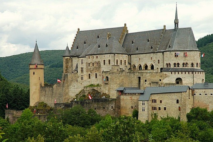 The town and castle of Vianden
