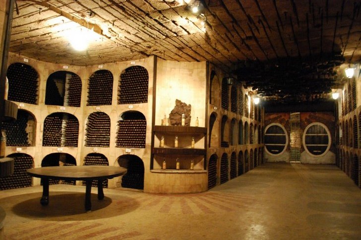 Wine cellars in Milestii Mici