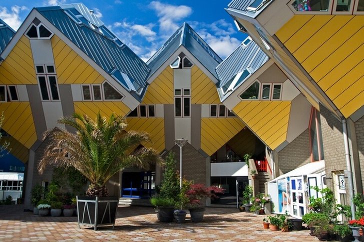 Cube houses