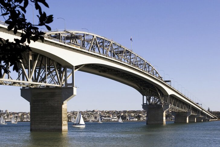 Ponte del porto di Auckland